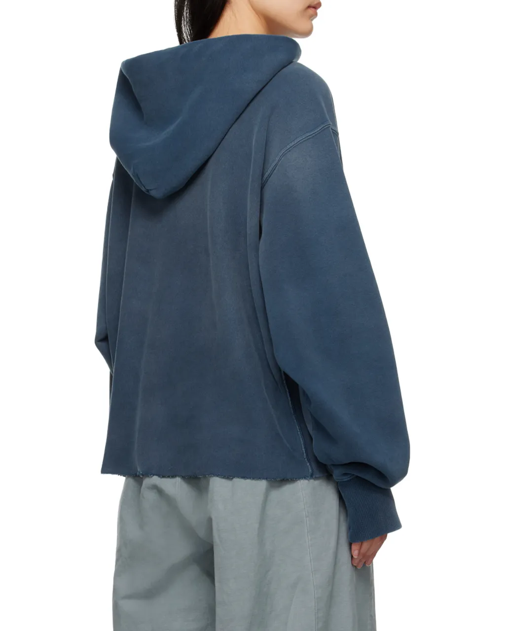 Faded Logo-Patch Hoodie