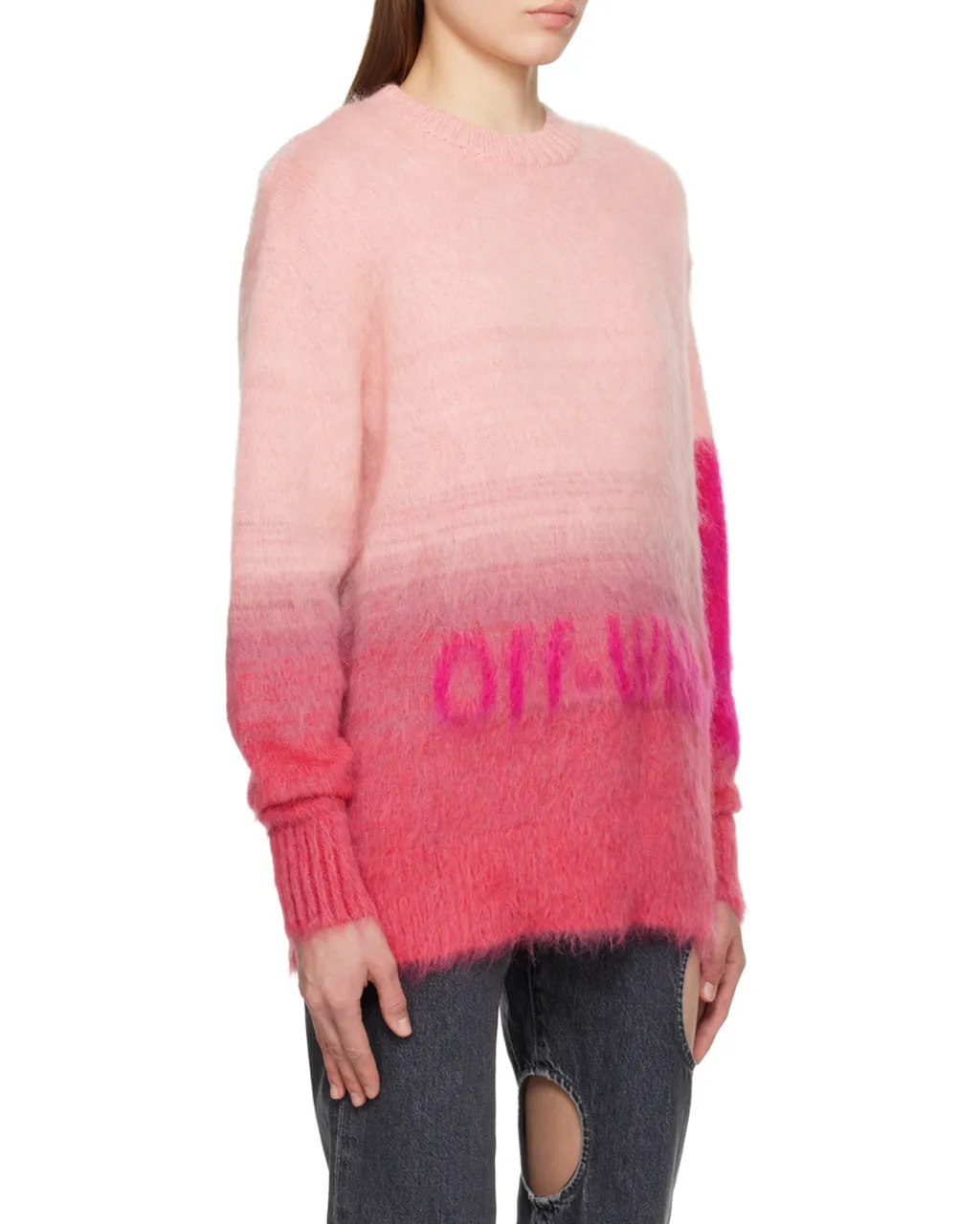 Intarsia-Knit Jumper