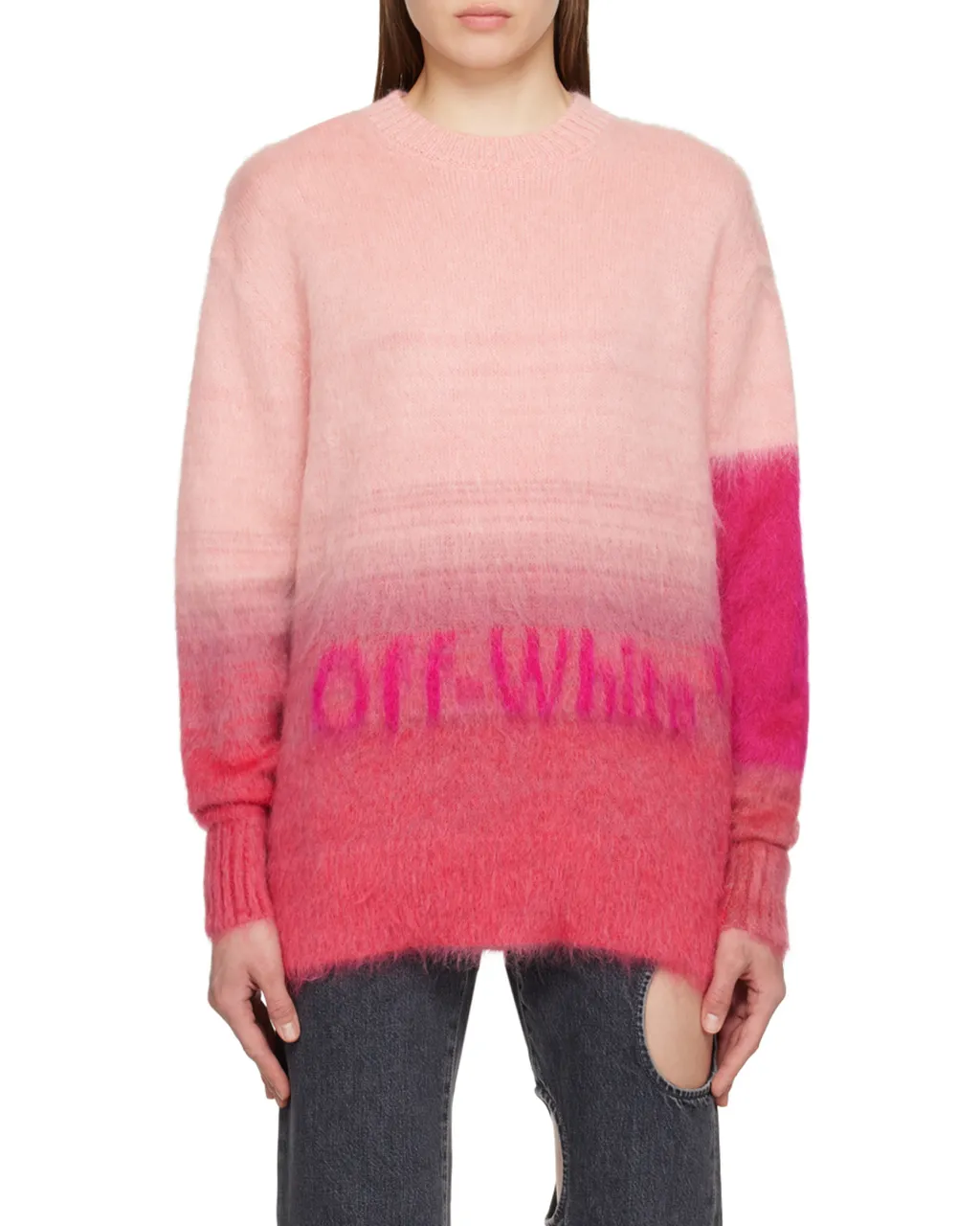 Intarsia-Knit Jumper