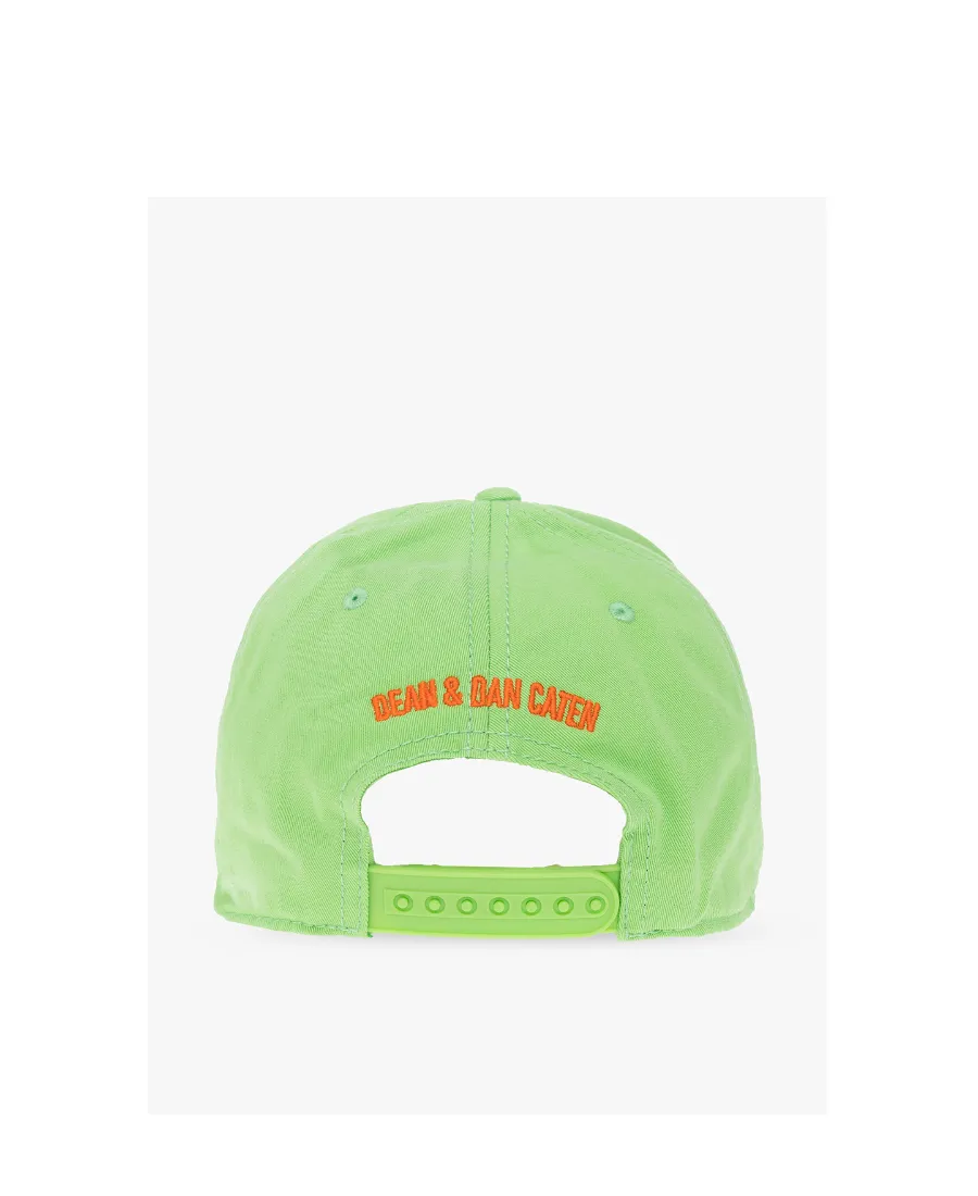 Dsquared2 Logo-Embroidered Curved Peak Baseball Cap