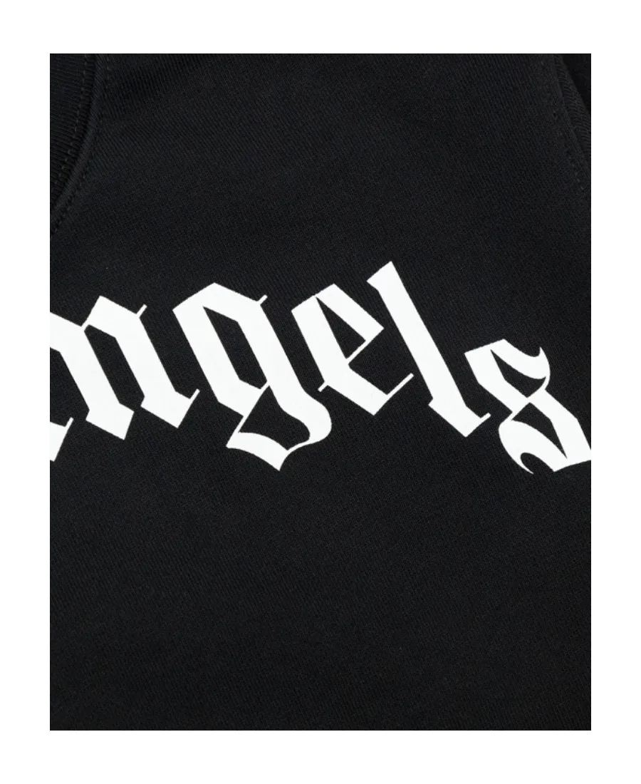 Palm Angels Kids Logo Printed Crewneck Sweatshirt
