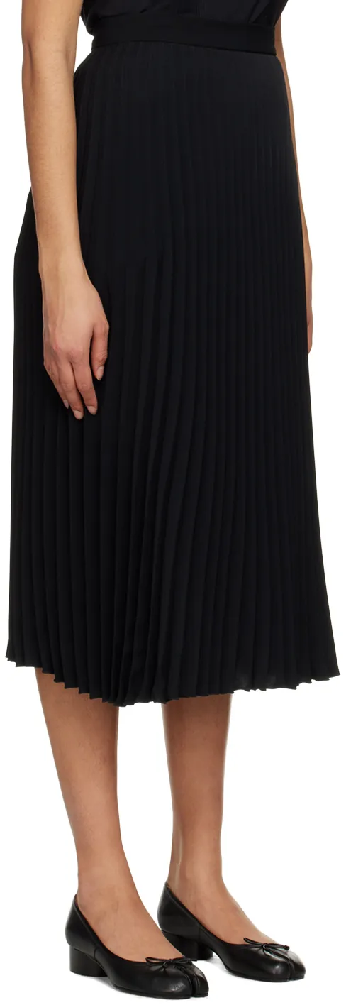 Pleated Midi Skirt