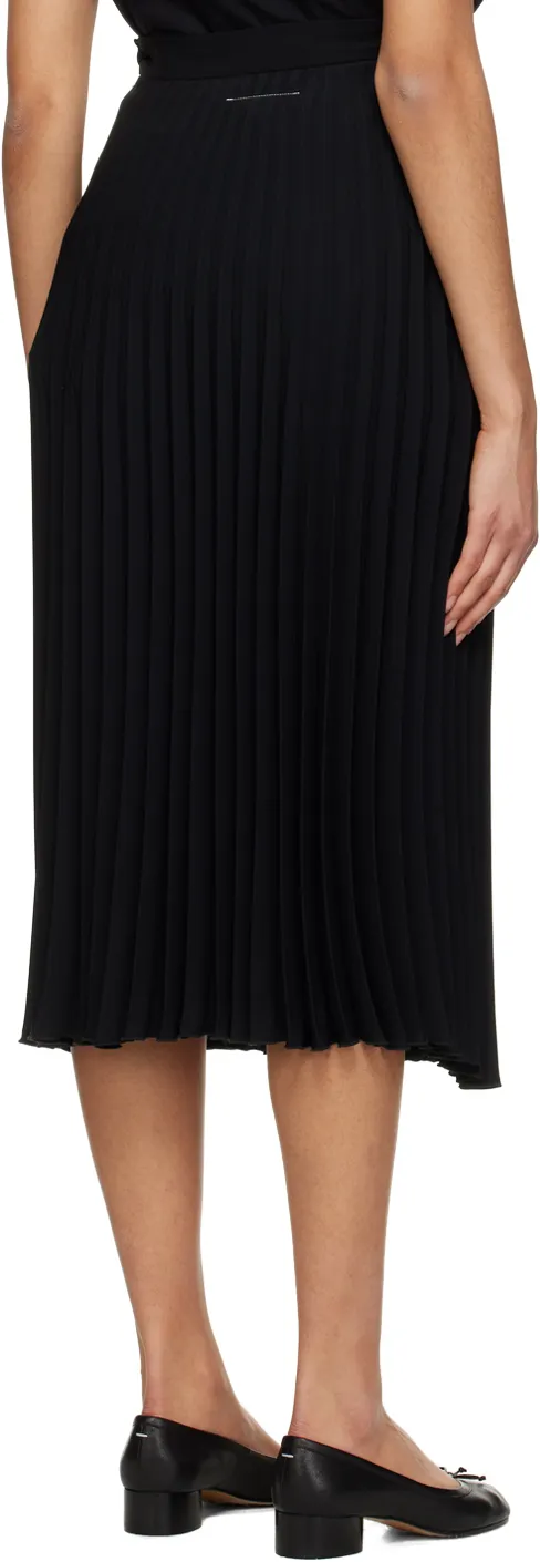 Pleated Midi Skirt