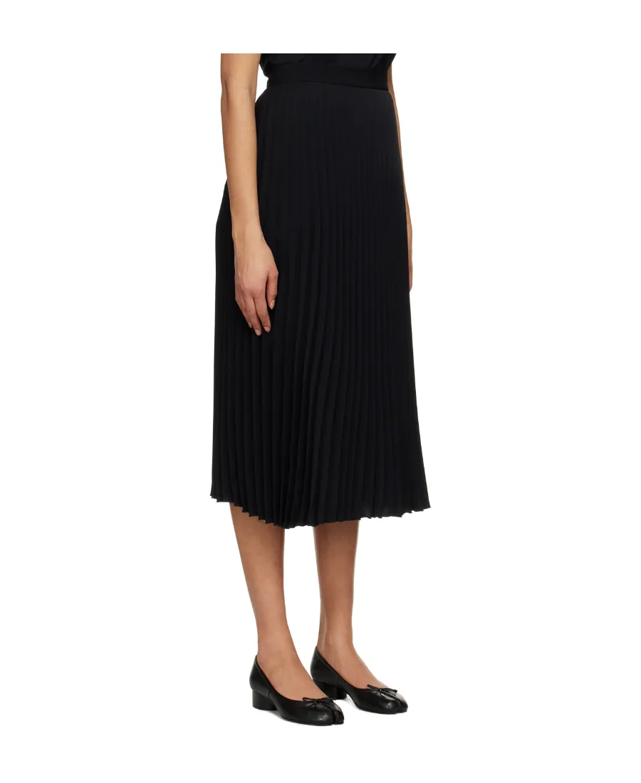 Pleated Midi Skirt