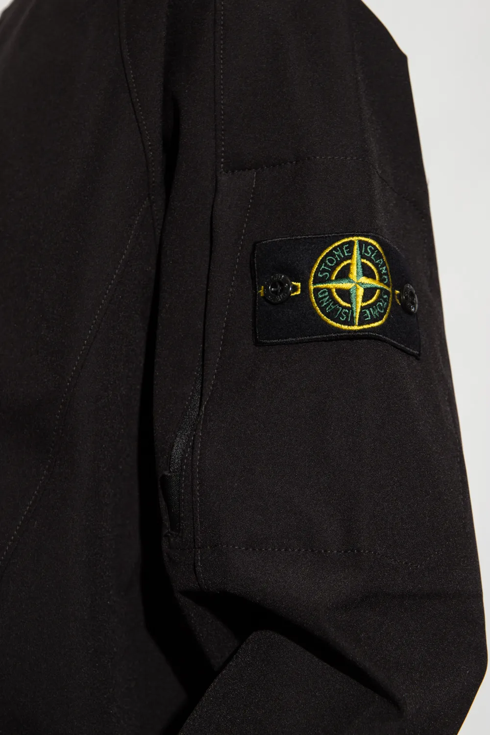 Compass-Motif Long-Sleeved Sweatshirt