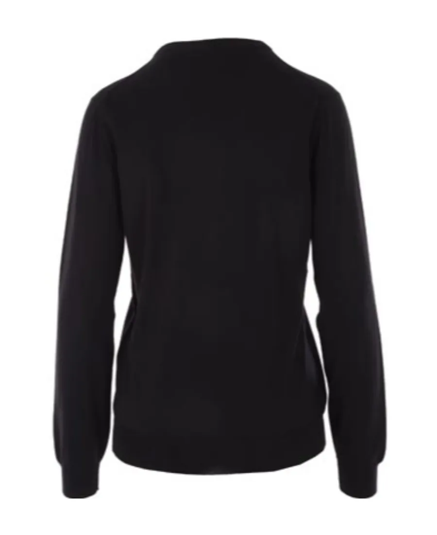 Embroidered-Logo Crew-Neck Jumper