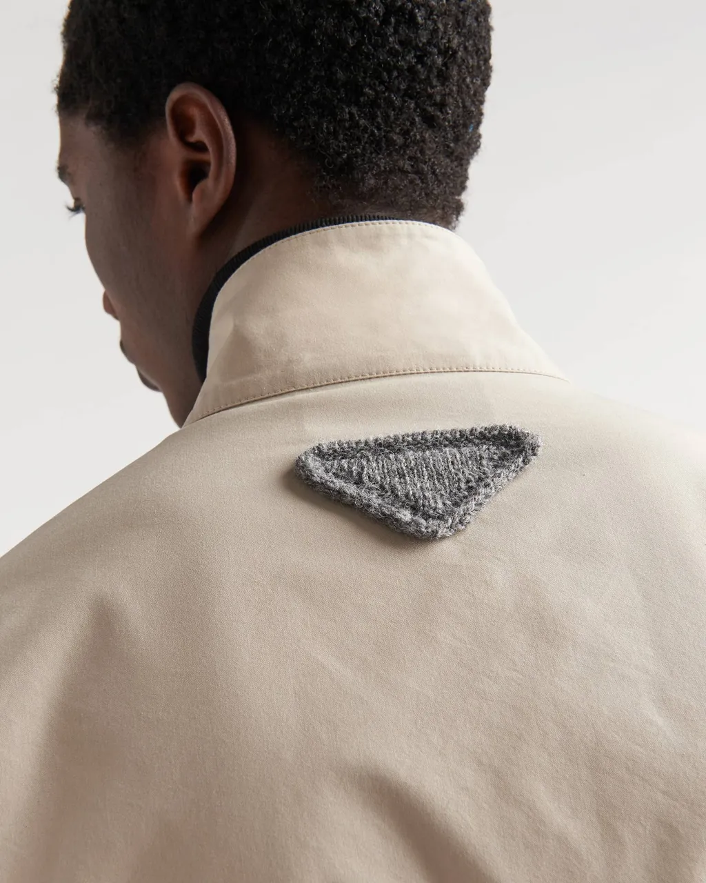 Cotton-Blend Blouson Jacket