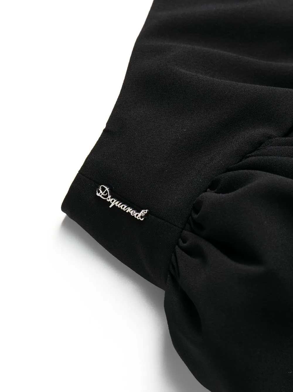 Dsquared2 Logo Plaque On-Shoulder Mini Dress