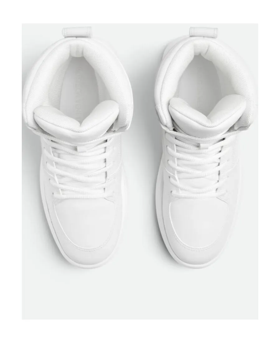 Bottega Veneta Logo Detailed High-Top Sneakers