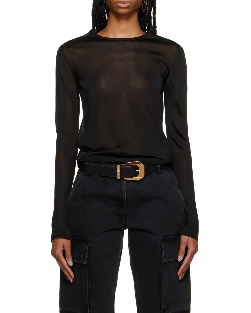 Slashed Knit Jumper