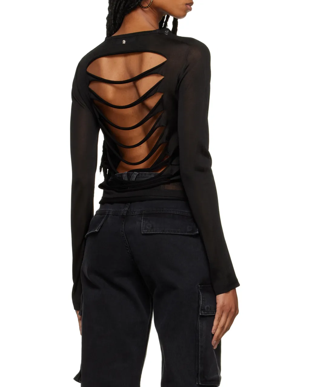 Slashed Knit Jumper
