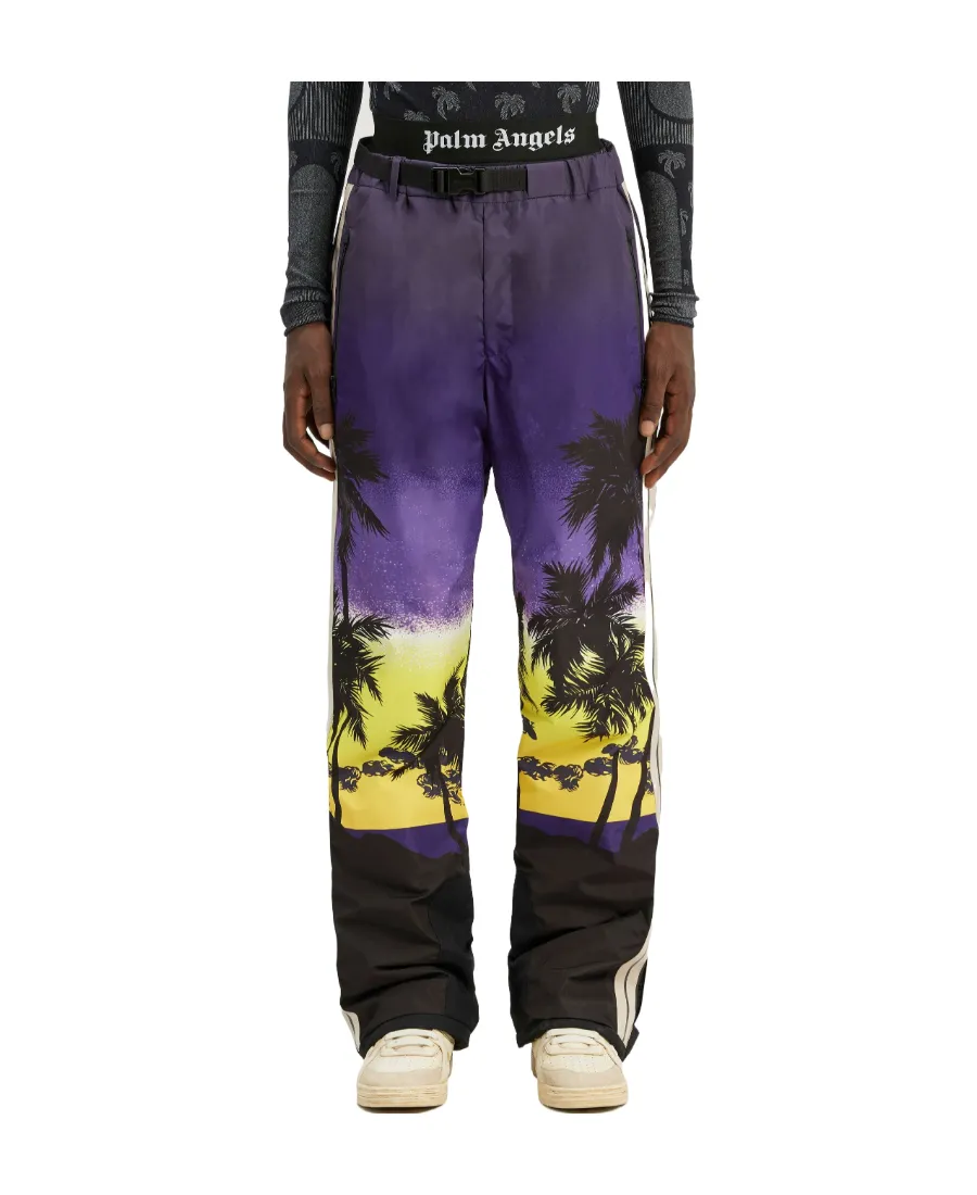 Palm Angels Palm Sunset Elasticated Waistband Ski Pants