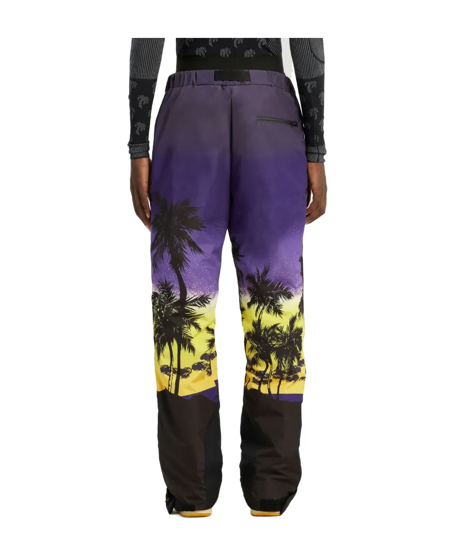 Palm Angels Palm Sunset Elasticated Waistband Ski Pants