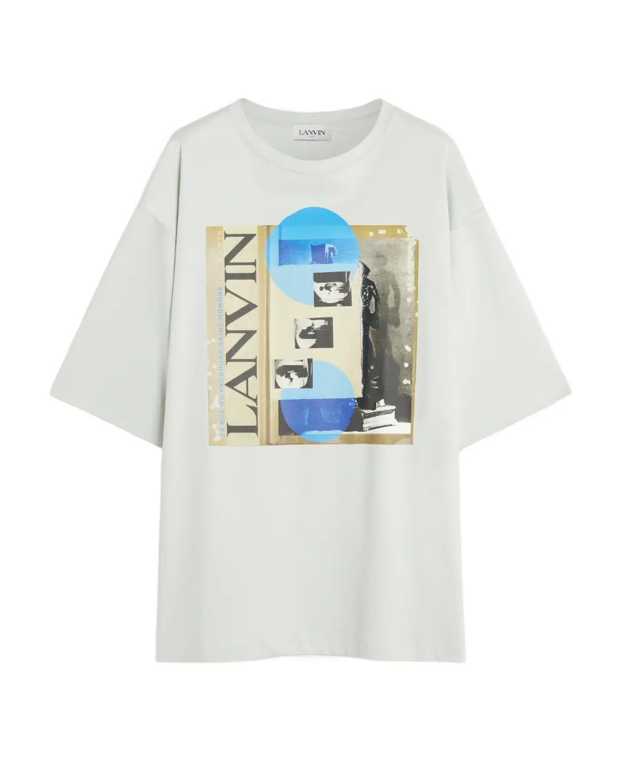 Lanvin Graphic Printed Crewneck T-Shirt