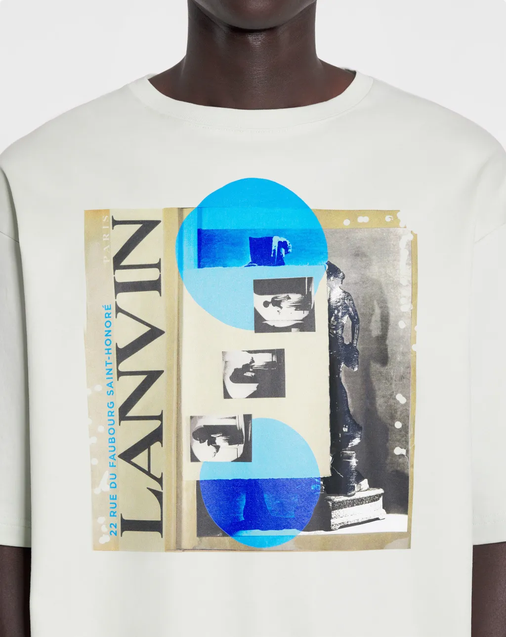 Lanvin Graphic Printed Crewneck T-Shirt