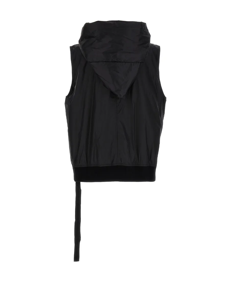 Rick Owens Drkshdw Zip-Up Hooded Gilet