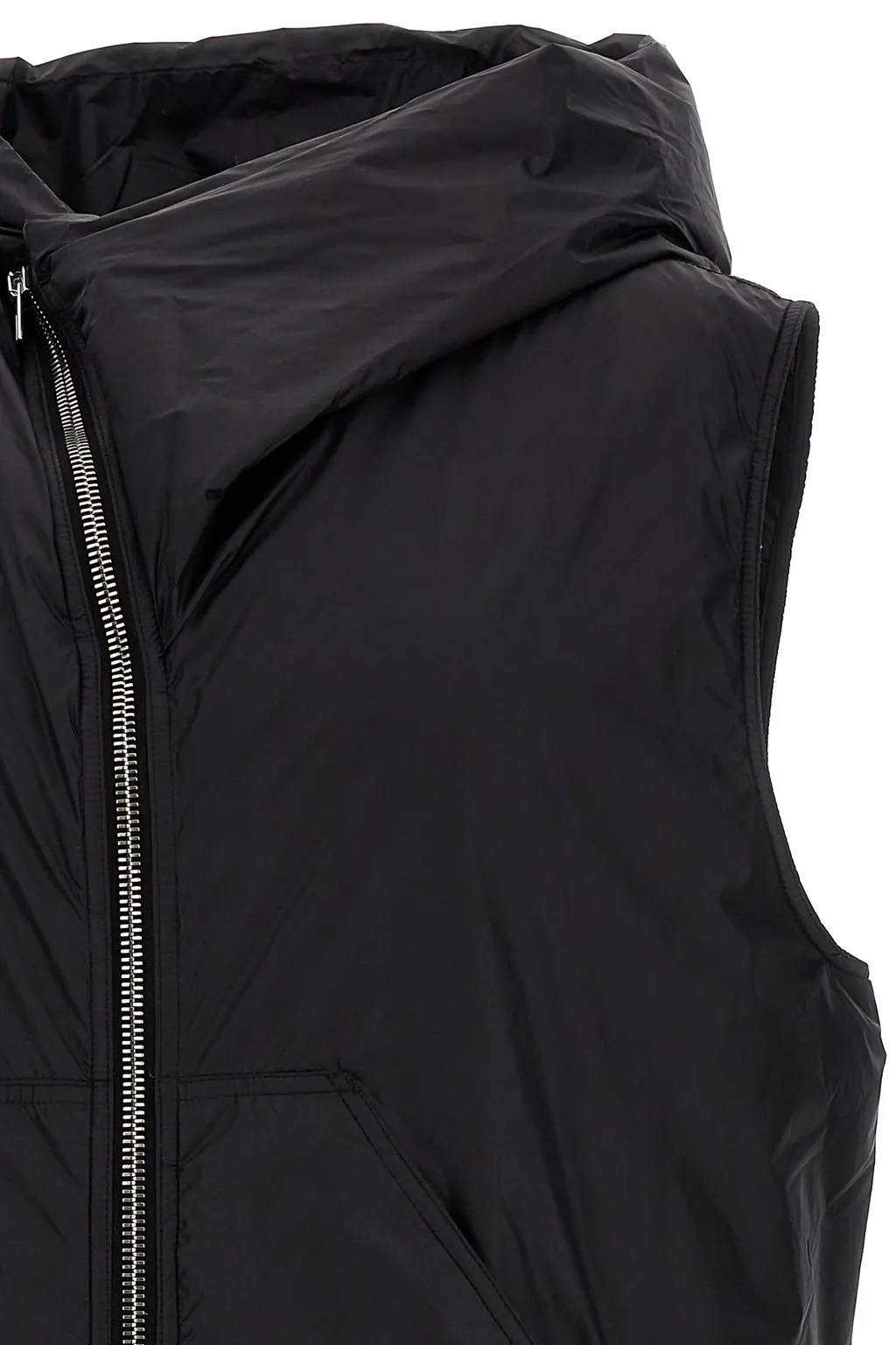 Rick Owens Drkshdw Zip-Up Hooded Gilet