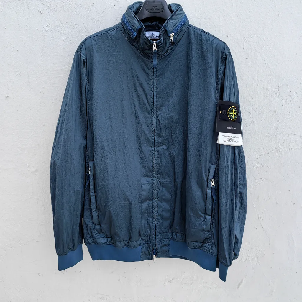 Stone Island Logo Patch Zipped Jacket
