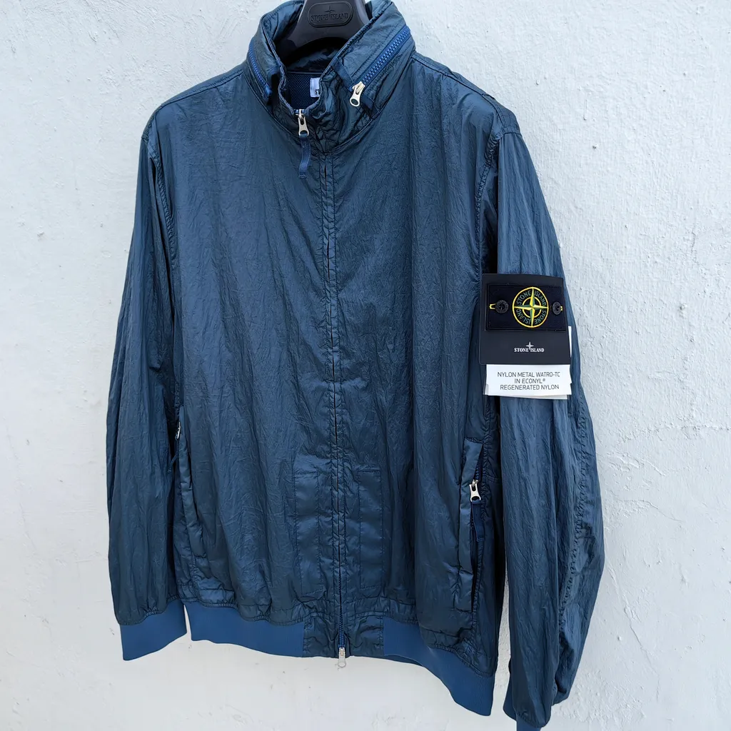 Stone Island Logo Patch Zipped Jacket