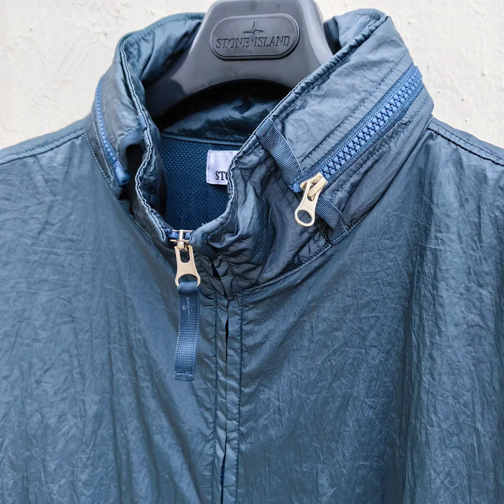 Stone Island Logo Patch Zipped Jacket