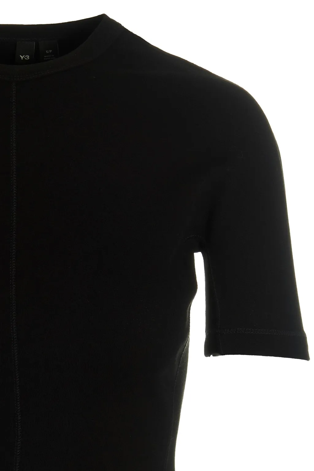 Y-3 Logo Printed Short-Sleeved Crewneck T-Shirt