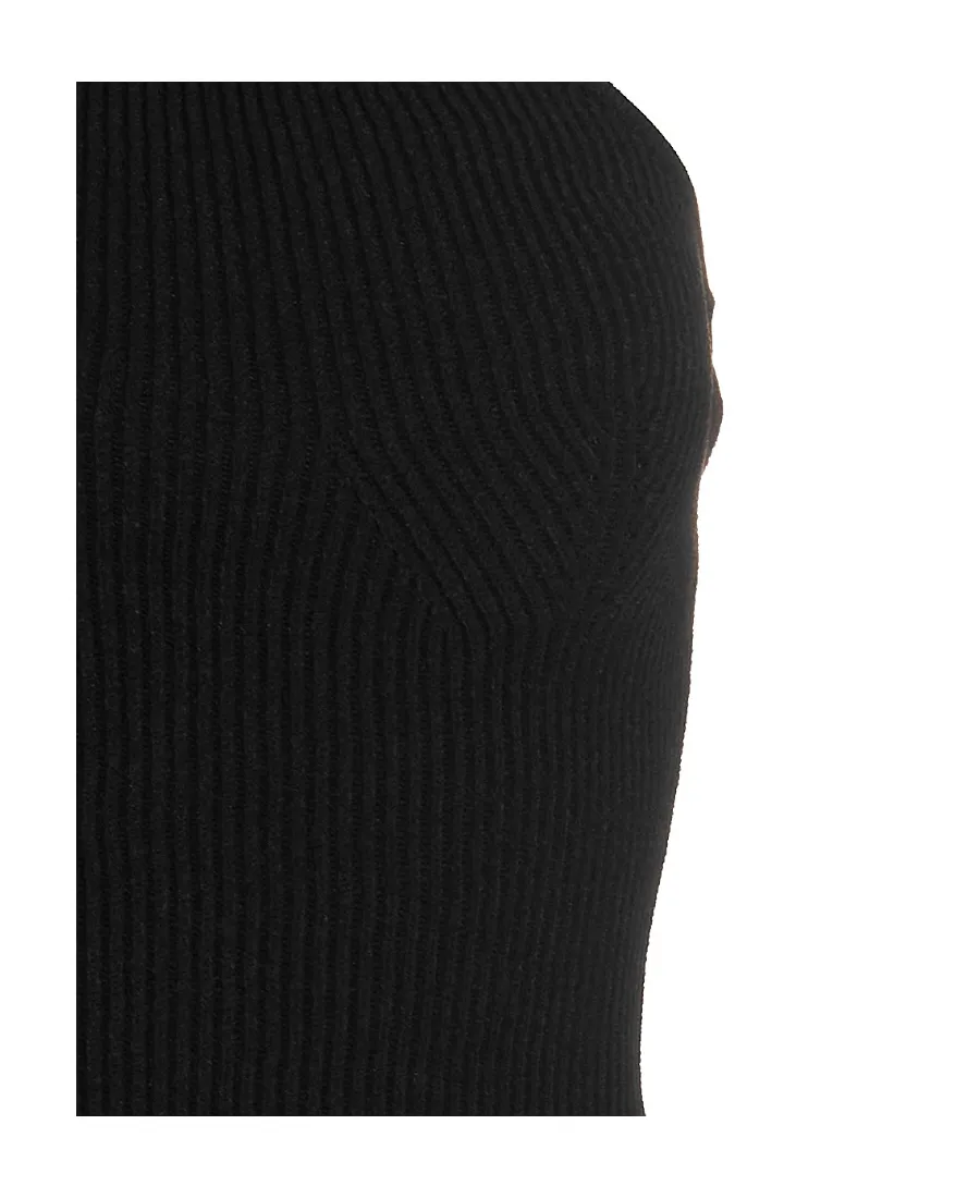 Khaite Off-Shoulder Knitted Dress