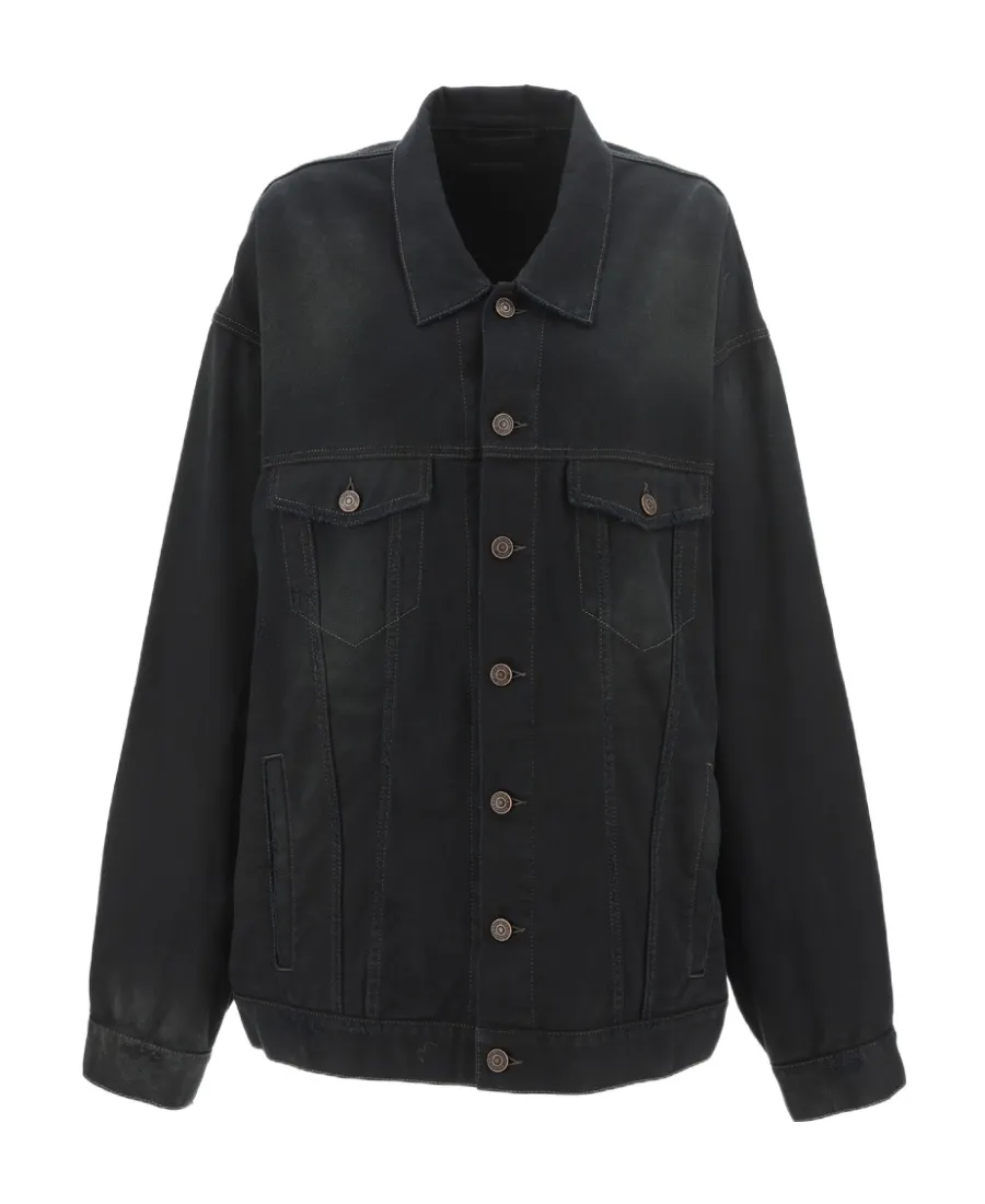 Oversized-Fit Denim Jacket