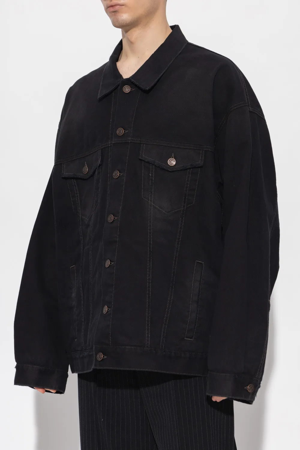 Oversized-Fit Denim Jacket