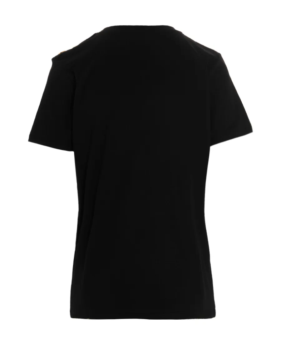 Balmain Logo Printed Crewneck T-Shirt