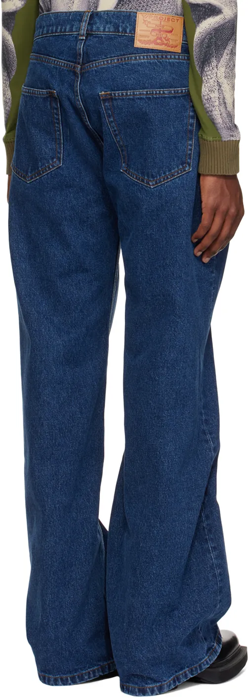 Wire Wide-Leg Cotton Jeans