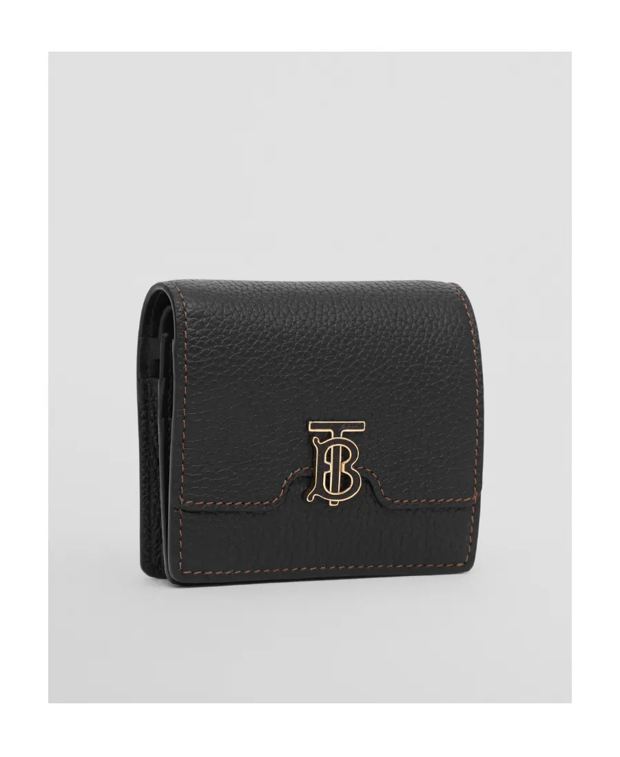 Burberry Logo Plaque Bi-Fold Wallet