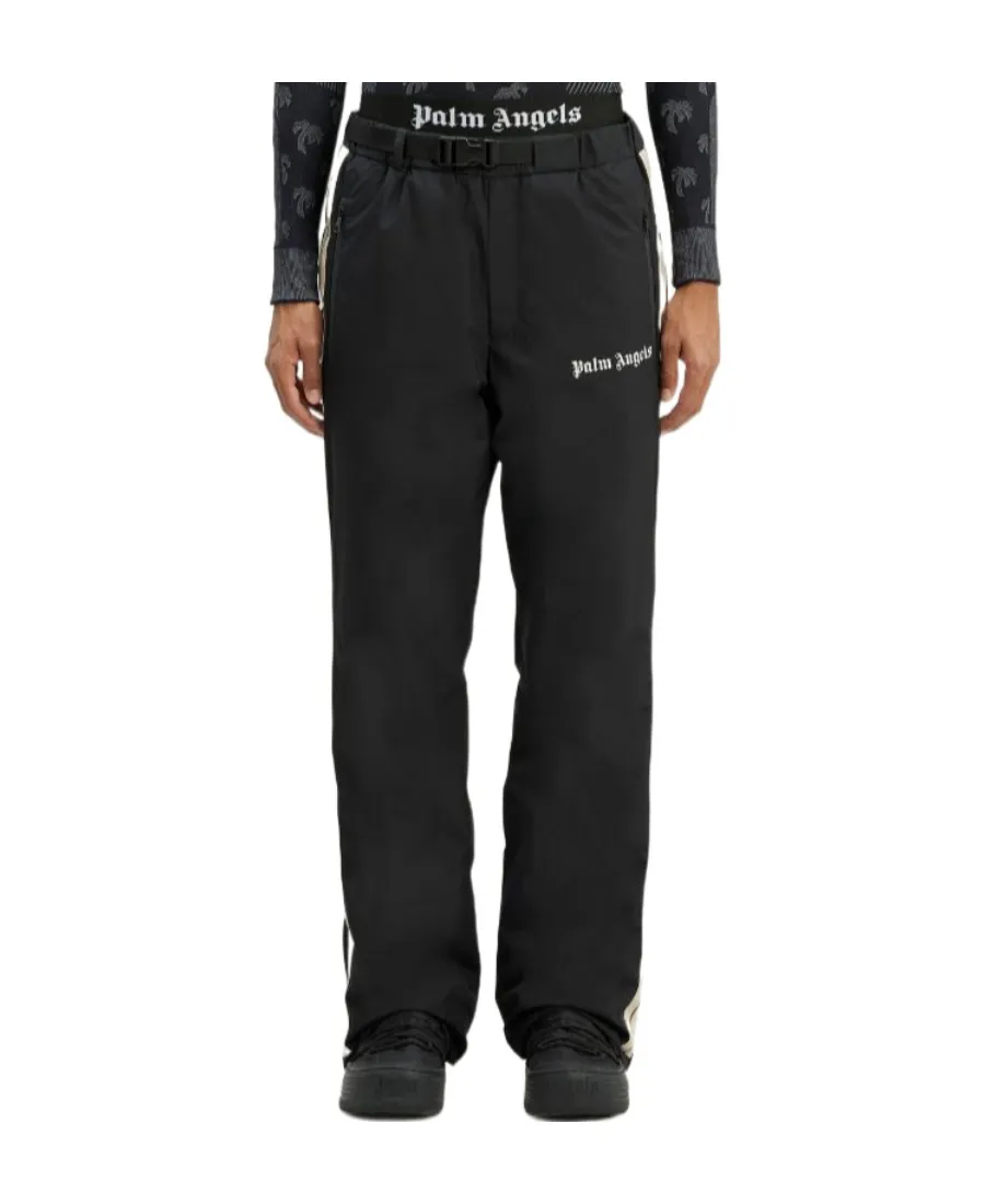 Palm Angels Logo Printed Track Ski Pants