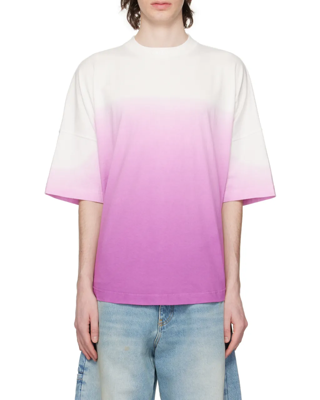 Palm Angels Two-Tone Crewneck T-Shirt