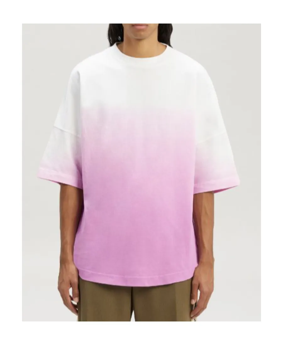 Palm Angels Two-Tone Crewneck T-Shirt