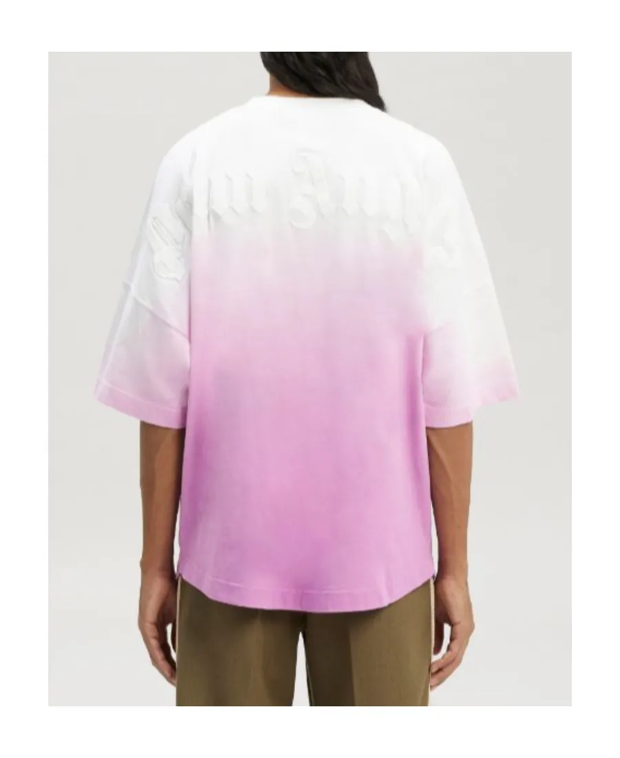 Palm Angels Two-Tone Crewneck T-Shirt