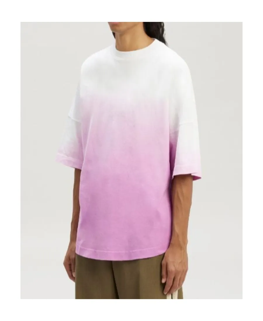 Palm Angels Two-Tone Crewneck T-Shirt