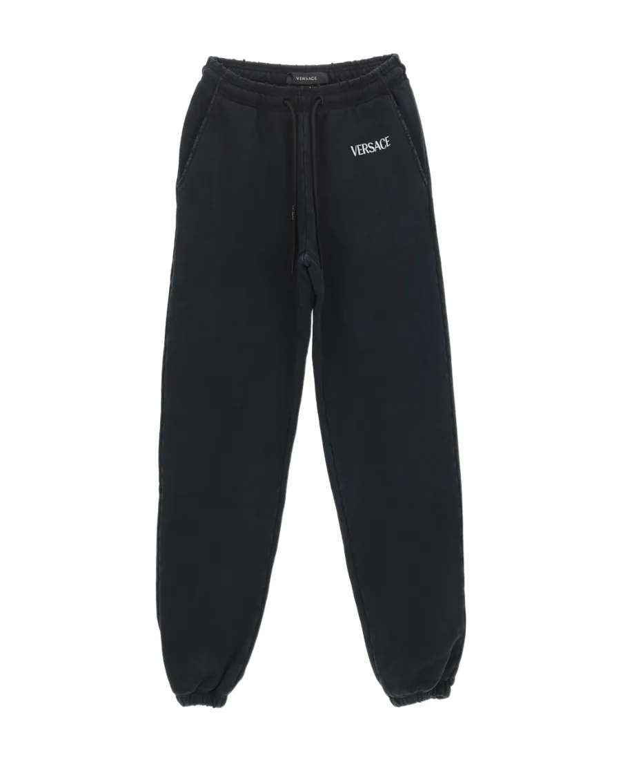 Versace Logo-Printed Drawstring Sweatpants