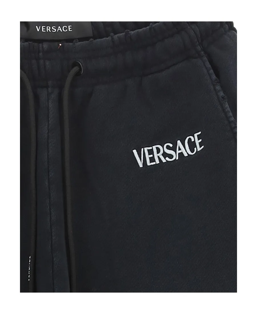 Versace Logo-Printed Drawstring Sweatpants