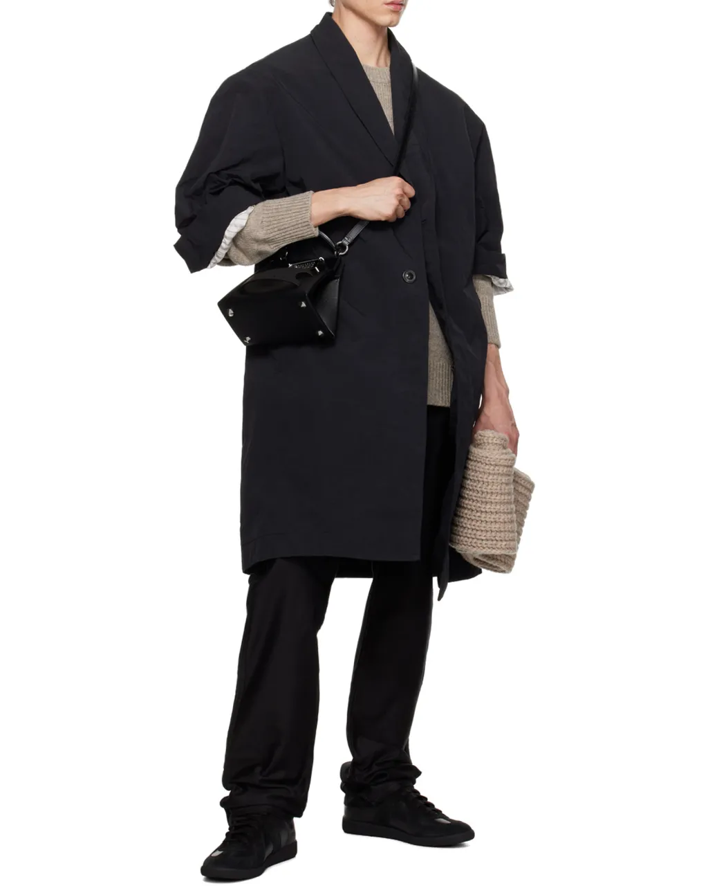 Maison Margiela Micro Glam Slam Zipped Shoulder Bag