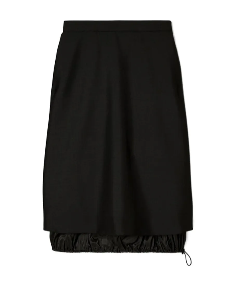 Tory Burch Ruffle Midi Skirt
