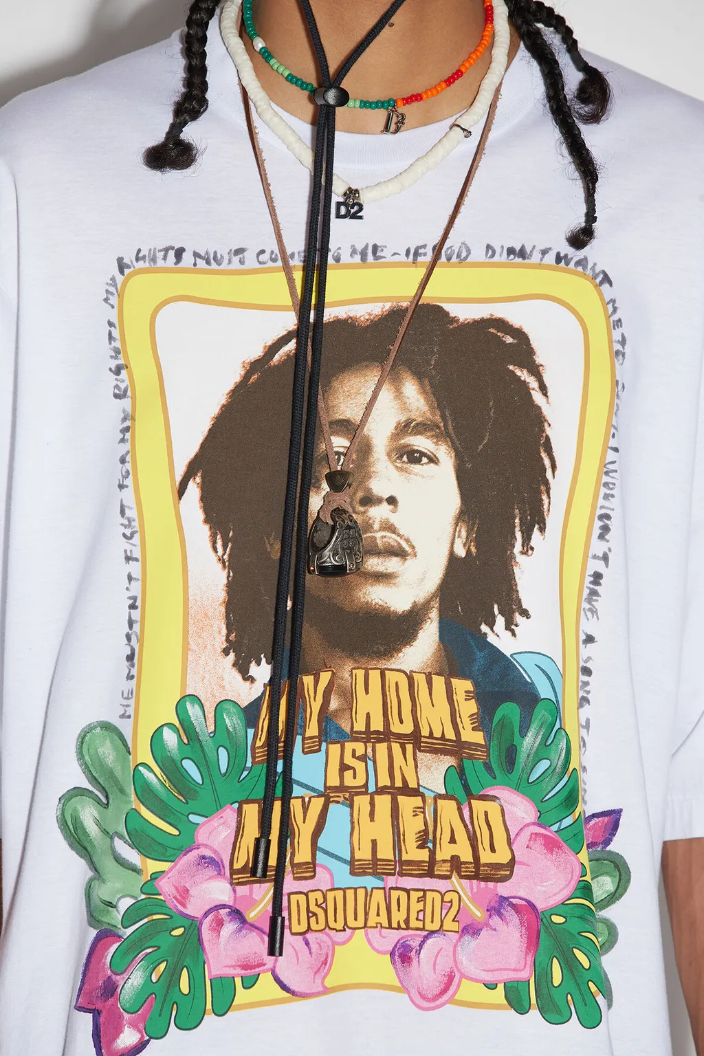 Dsquared2 Graphic-Printed Crewneck T-Shirt