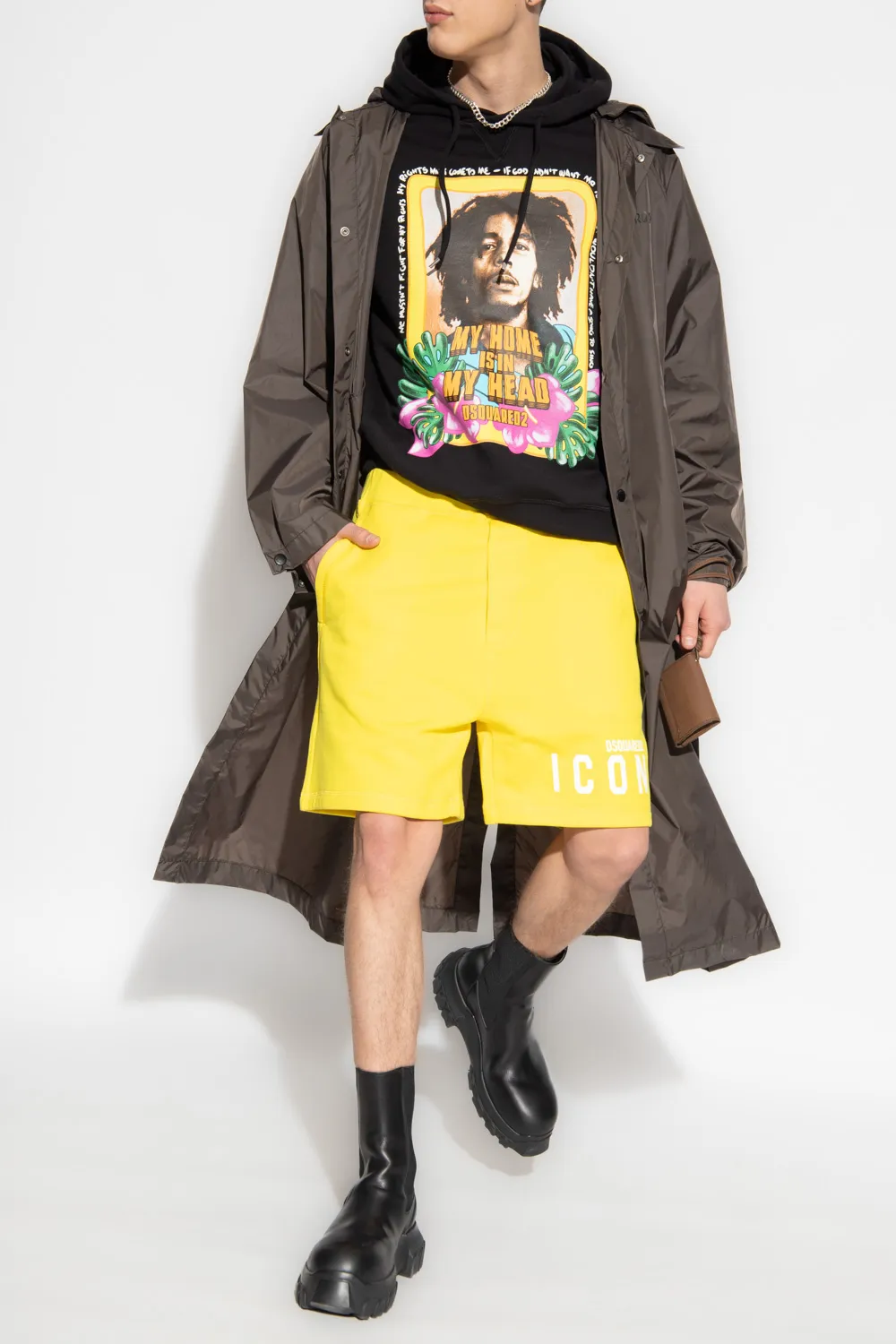 Bob Marley Long-Sleeve Hoodie