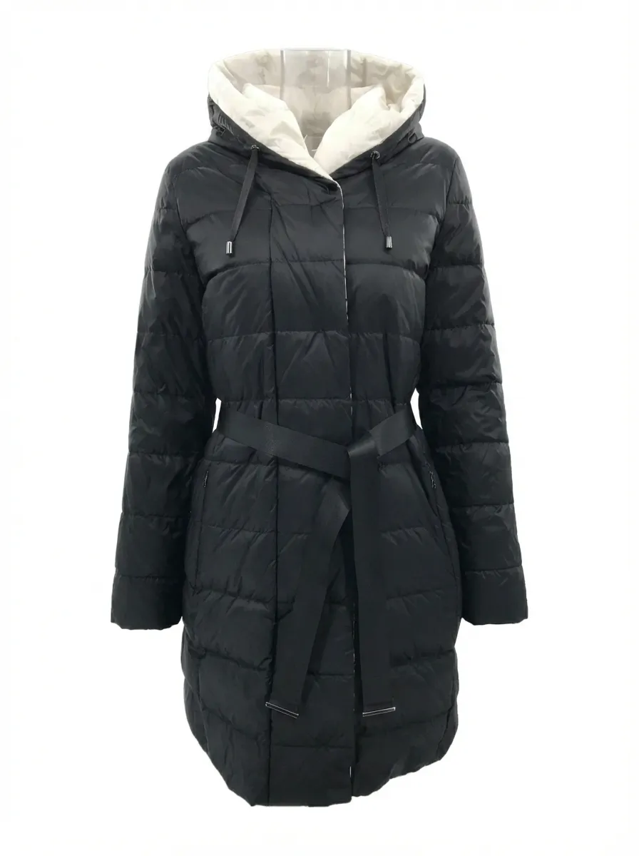 Double-Sided Hooded Down Jacket