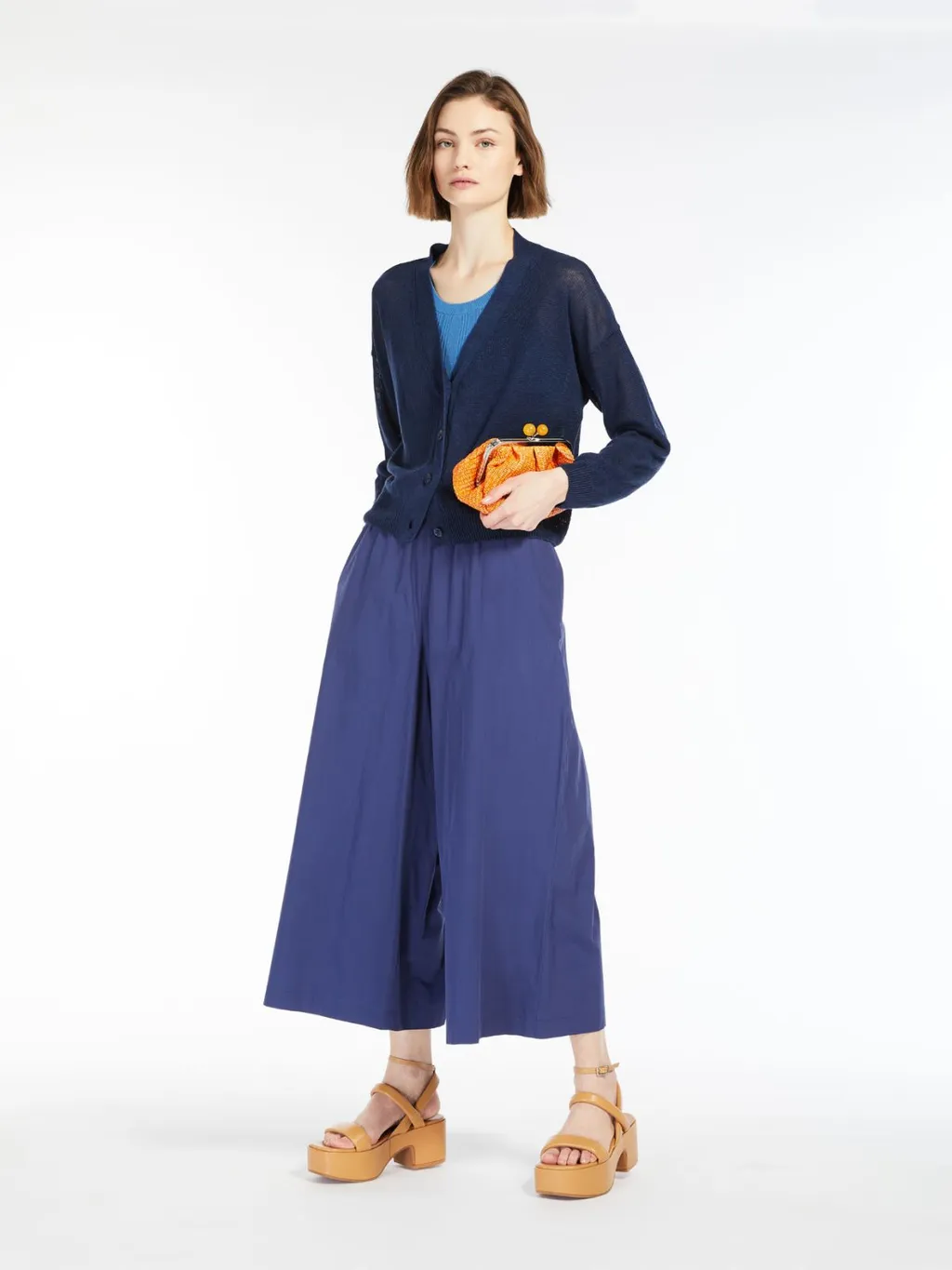 Wide-Legged Casual Pants