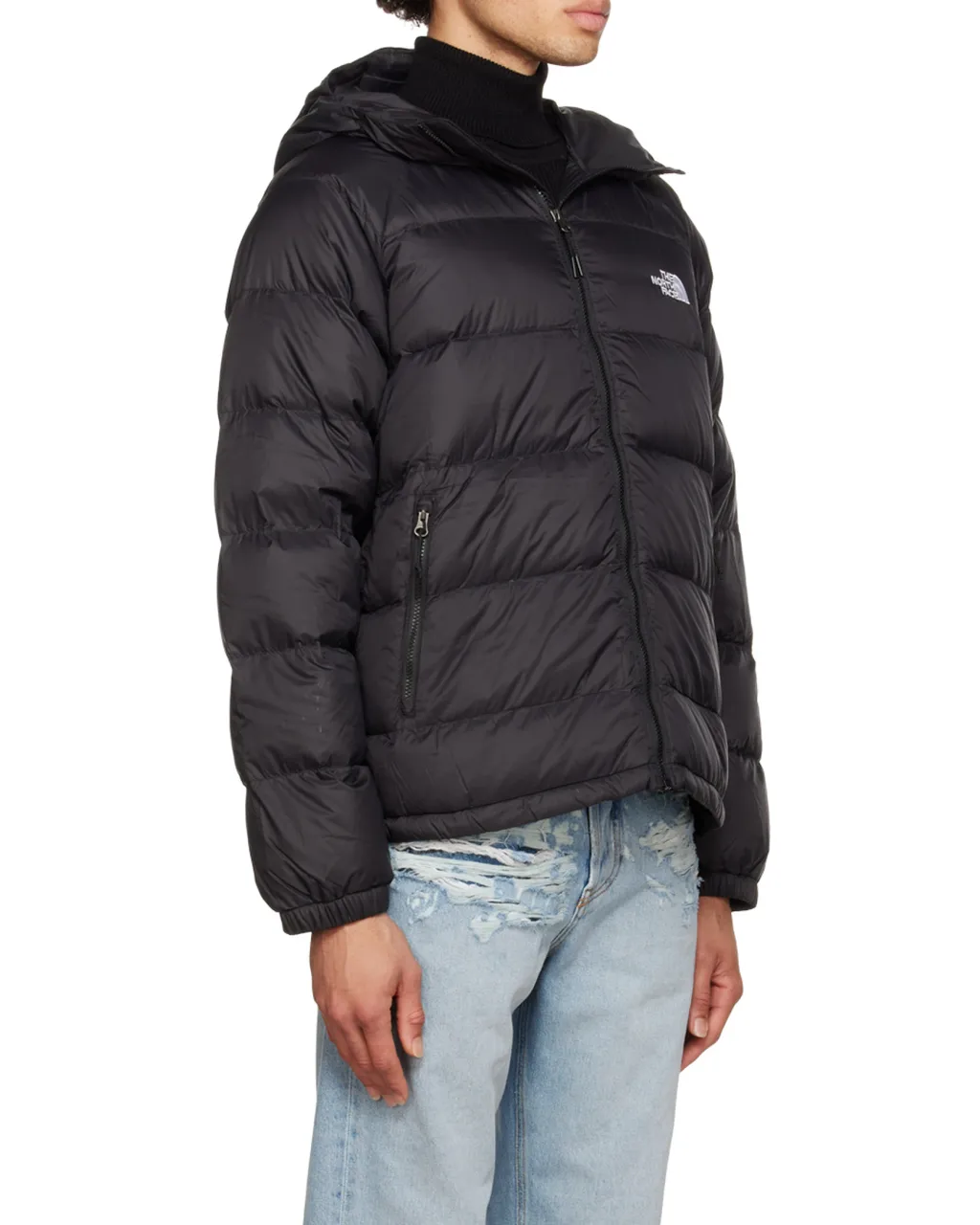 Logo Quilted Down Jacket
