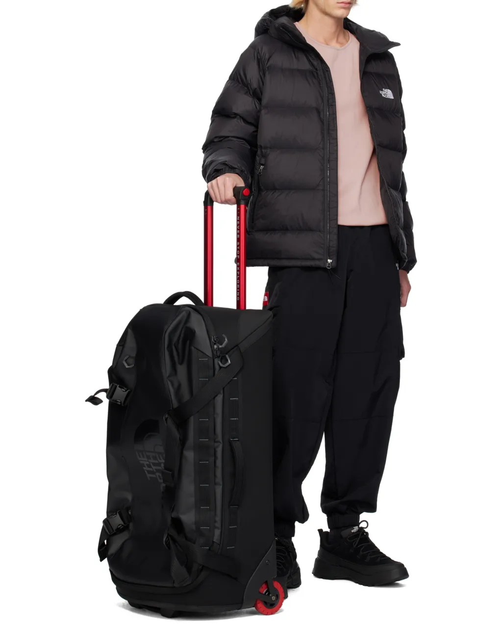 Logo Quilted Down Jacket