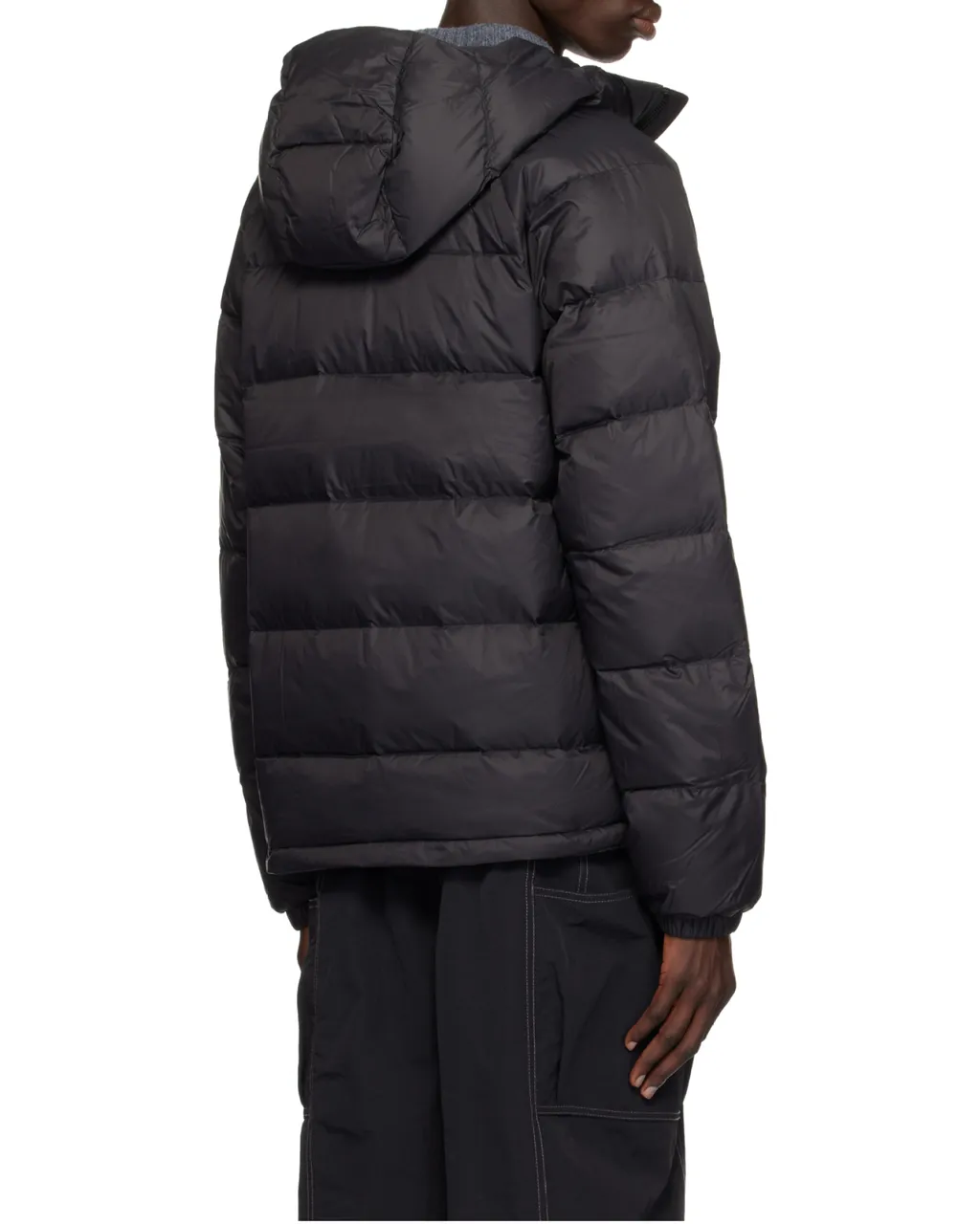 Logo Quilted Down Jacket