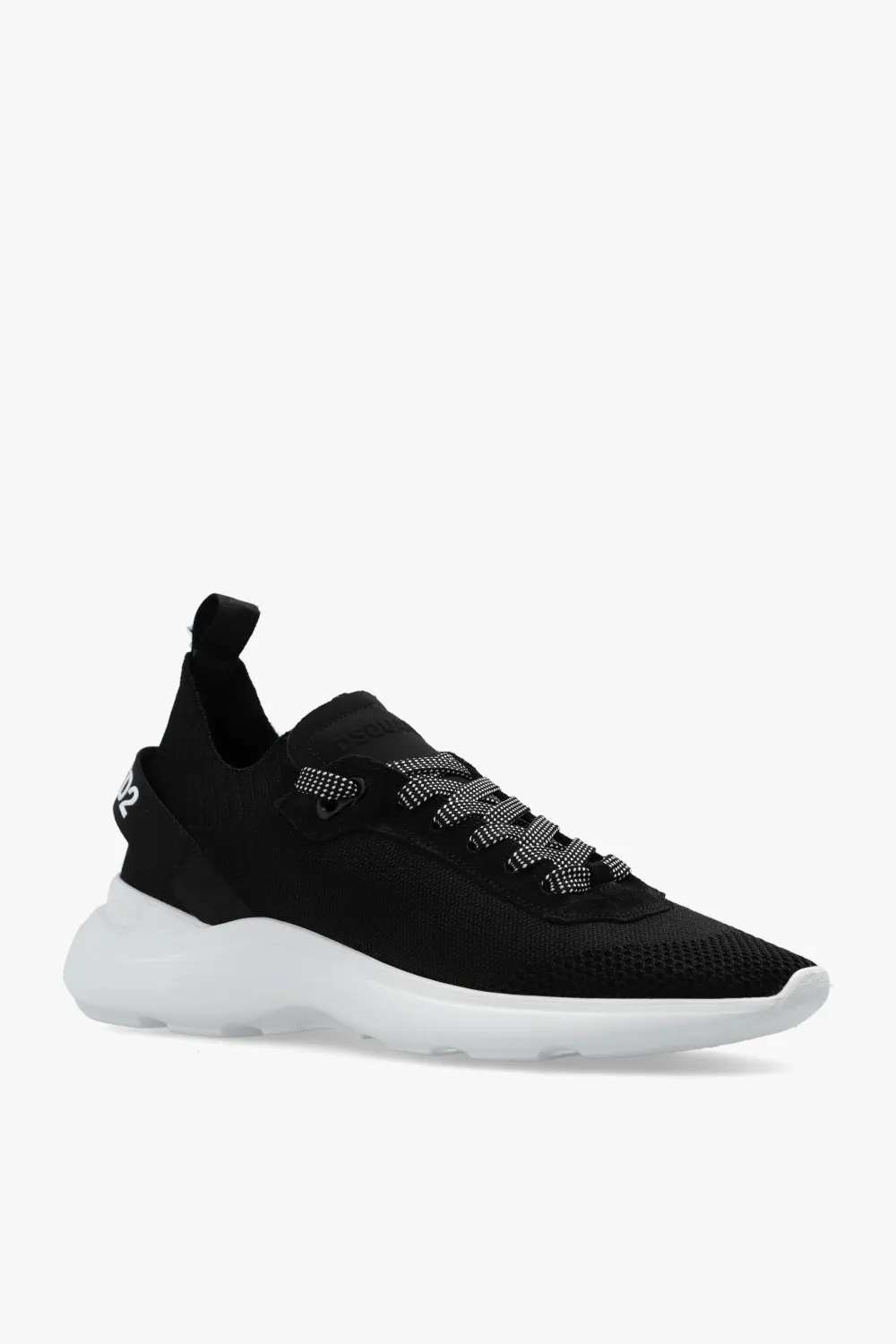 Dsquared2 Logo Printed Lace-Up Sneakers