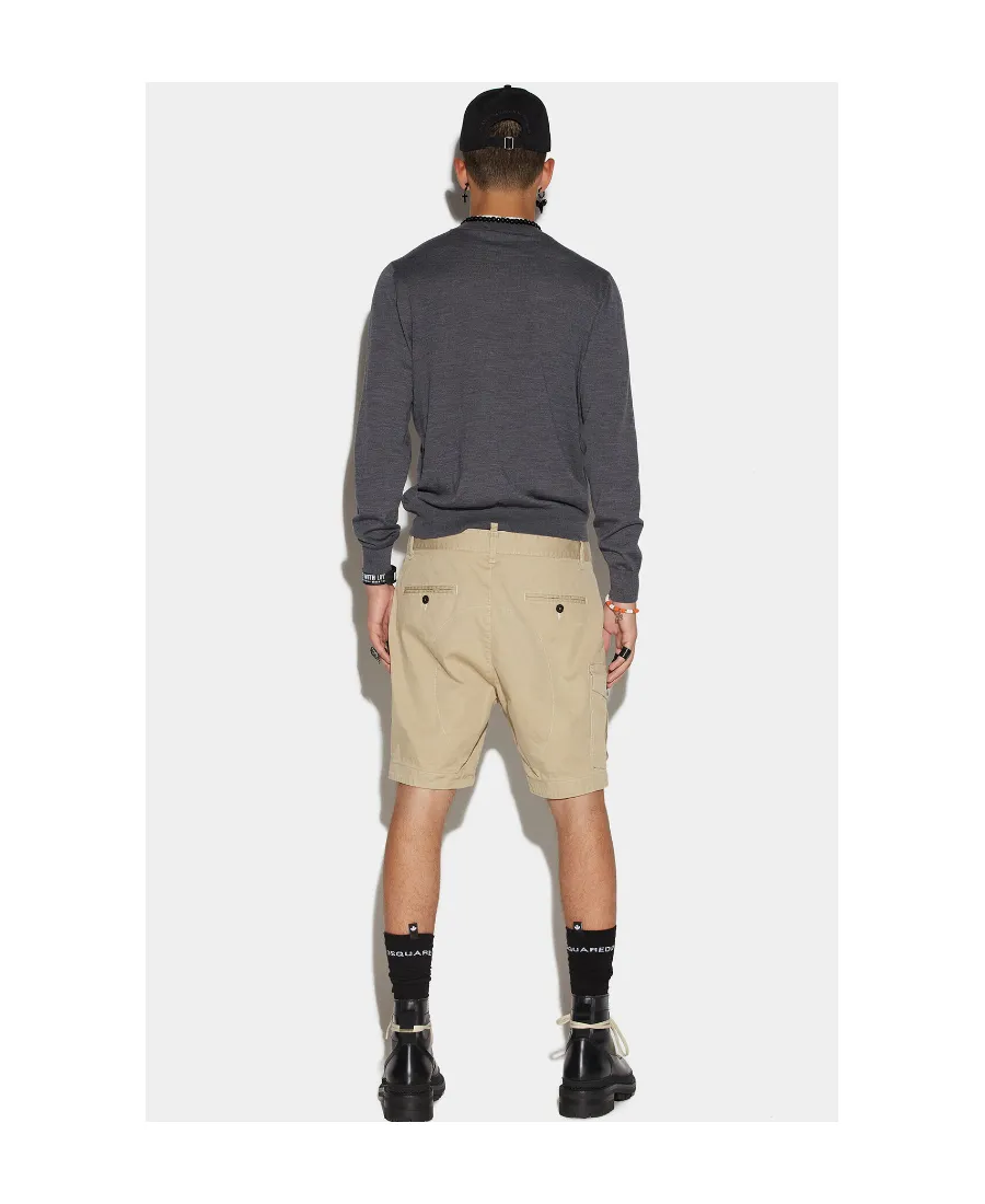 Dsquared2 Logo Patch Cargo Shorts