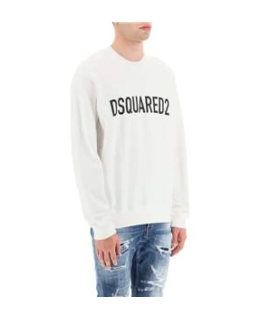 Logo-Print Crew-Neck Sweatshirt